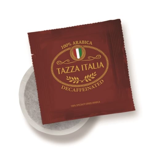 Tazza Italia 1-Cup Soft Pod Coffee, Decaf